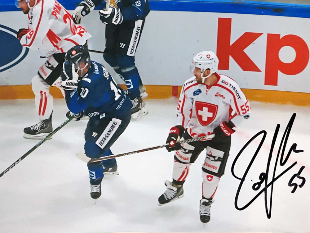Autograph Romain Loeffel Autogramm
