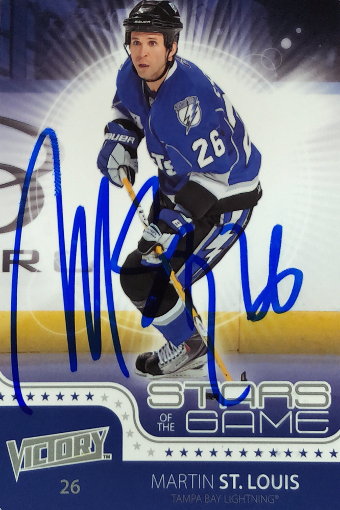 Autograph Martin St. Louis Autogramm