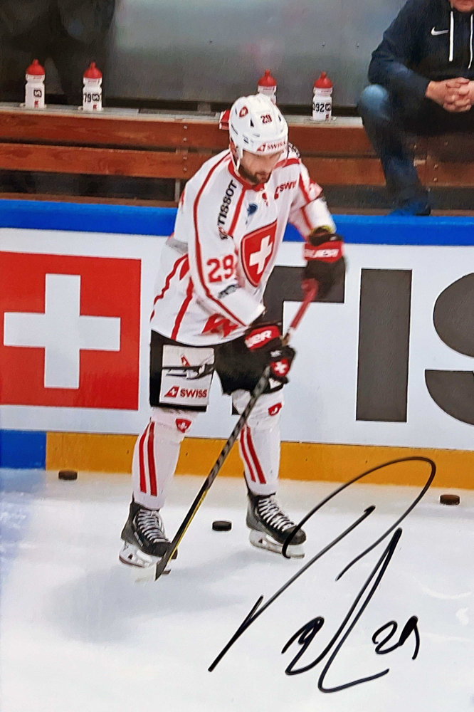 Autogramm Vincent Praplan Autograph