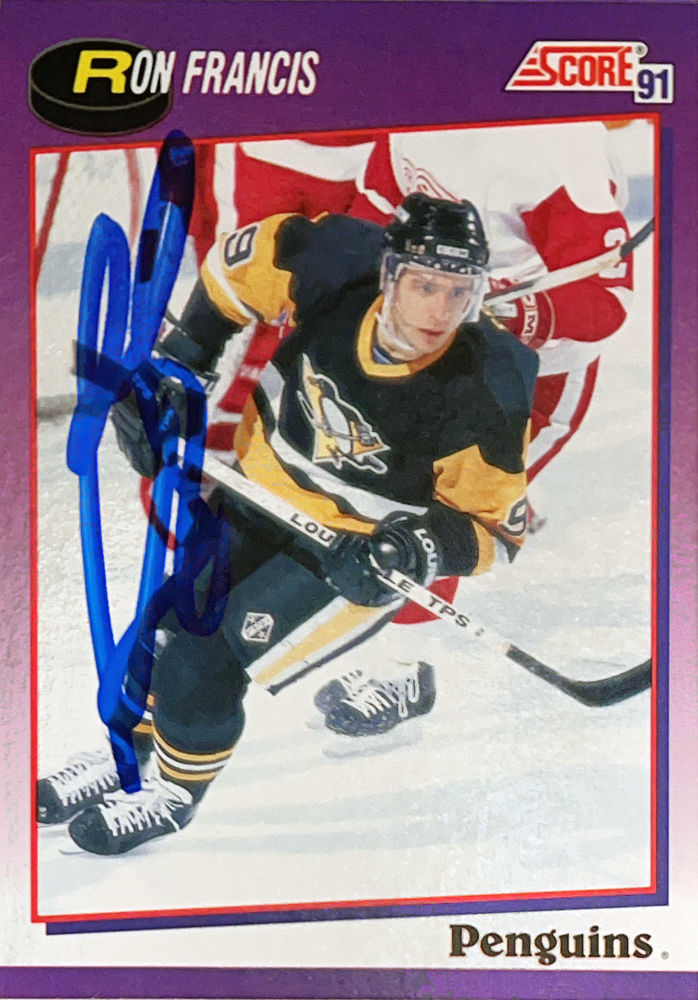 Autograph Ron Francis Autogramm