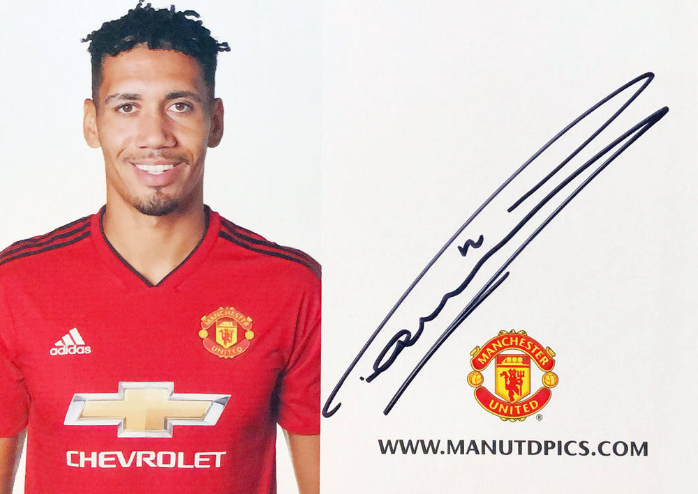 Autograph Chris Smalling Autogramm