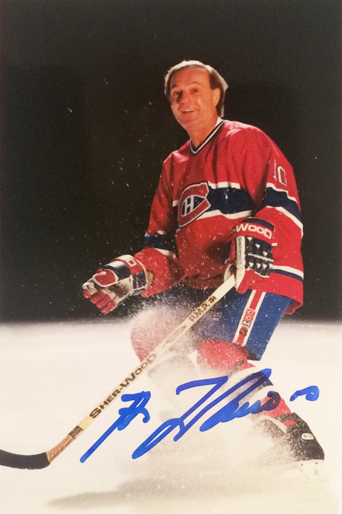 Autograph Guy Lafleur Autogramm