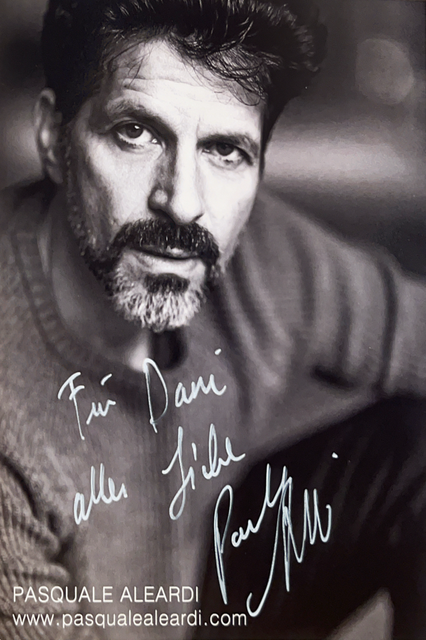 Autogramm Pasquale Aleardi Autograüh