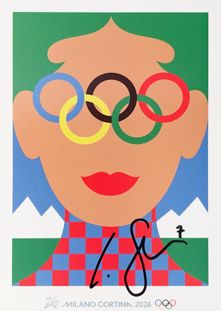 Lara Stalder, Switzerland EV Zug, was the captain of the Swiss National Team winning the Bronze Medal at the Olympics in Milano Italy 2026, Autograph by Mail