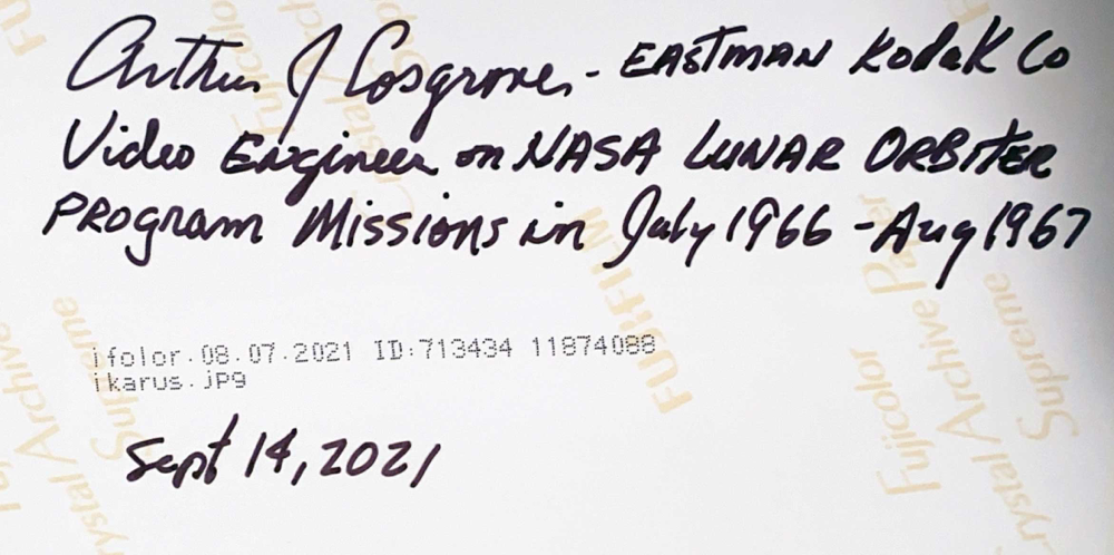 Autograph Arthur Cosgrove Autogramm 