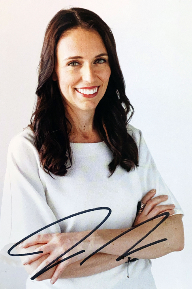 Autograph Jacinda Ardern Autogramm