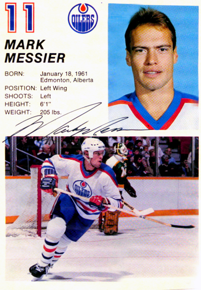 Autograph Mark Messier Autogramm