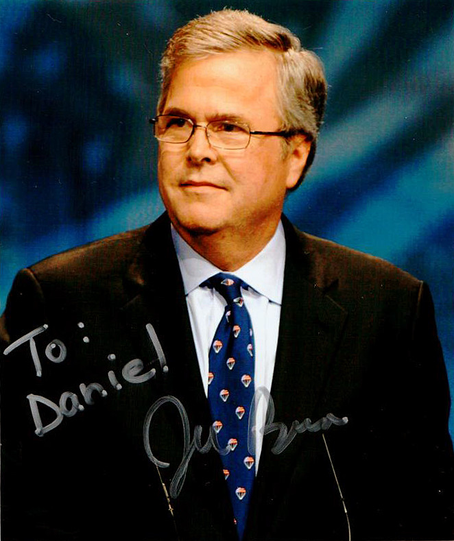 Jeb Bush Autograph