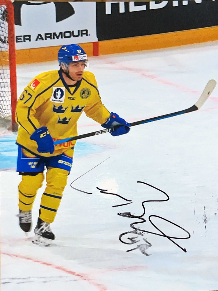 Autograph Leon Bristedt Autogramm