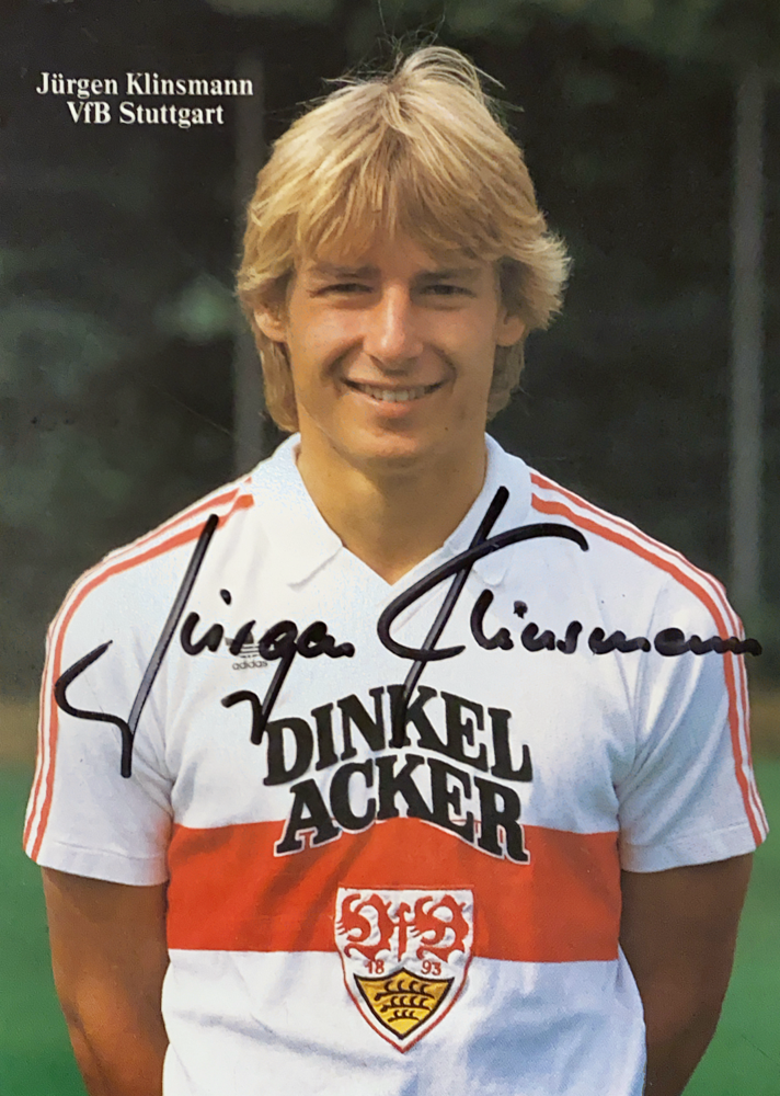 Autograph Jurgen Klinsmann Autogramm