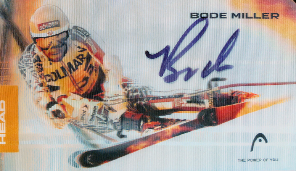 Autograph Bode Miller Autogramm