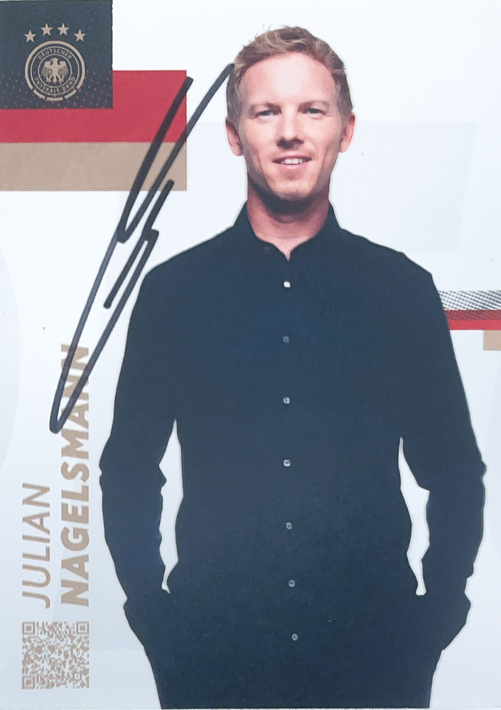 Autograph Julian Nagelsman Autogramm