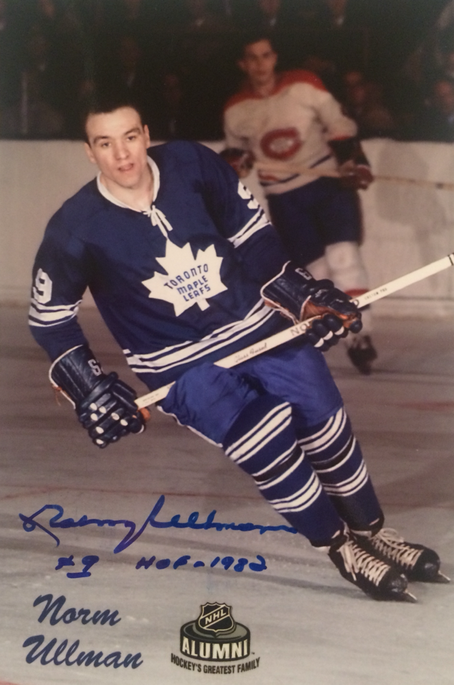 Autograph Norm Ullman Autogramm