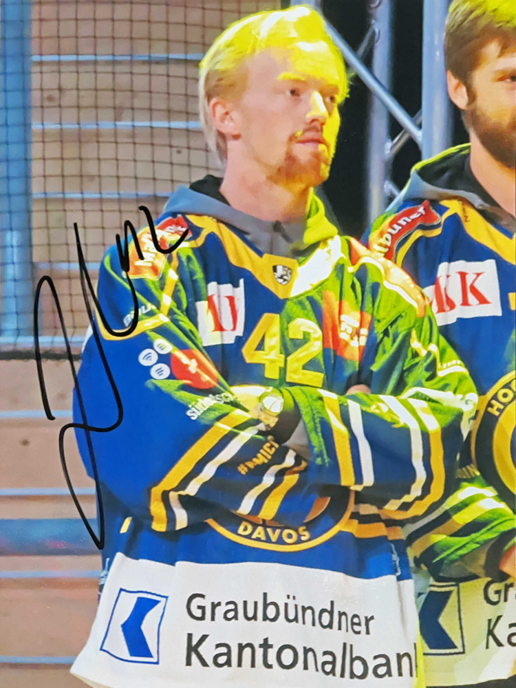 Autograph Joakim Norstrom Autogramm