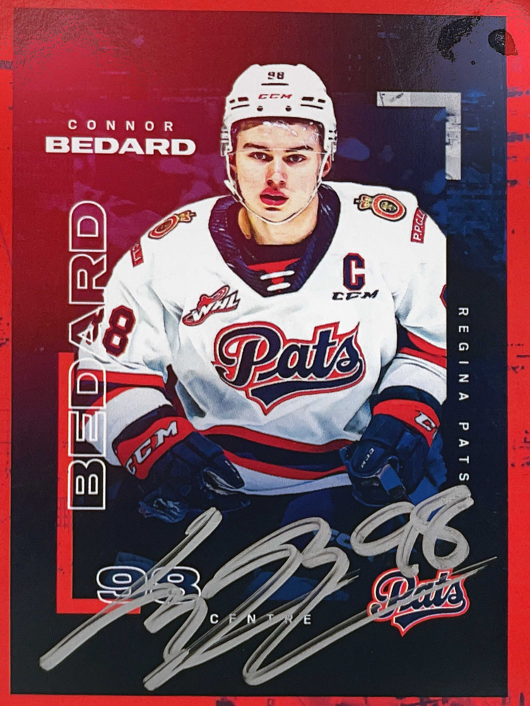 Autograph Connor Bedard Autogramm