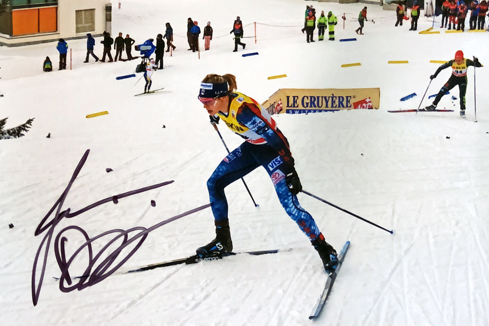 Autogramm Jessica Diggins Autograph