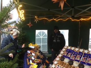 Die Franz Hahn Werkstatt beim Süder Advent 2018 - Foto: A.Ollmert