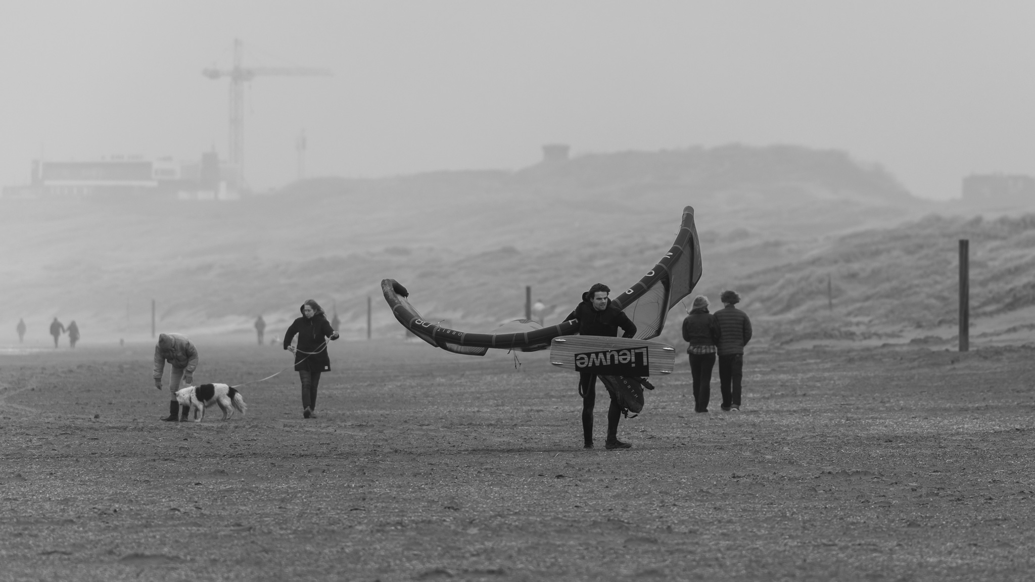Windkracht 7 bft Wijk aan Zee 2023 STEVEN VANDERGEEST Photography