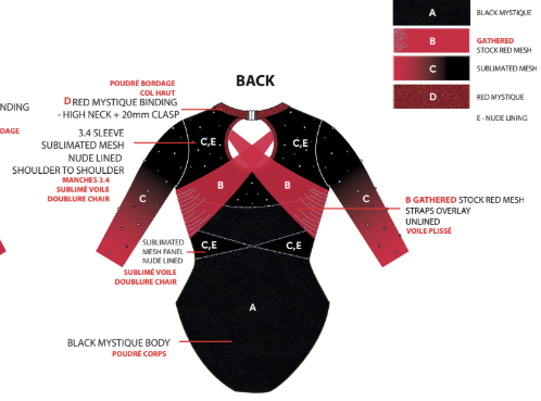 Justaucorps Compétition - modèle 2026 - 100€