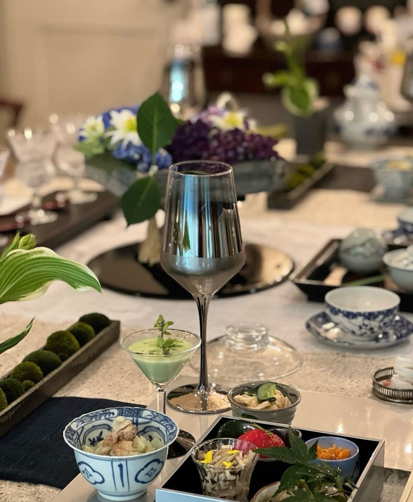 2022年6月は和食のコーディネートでした。