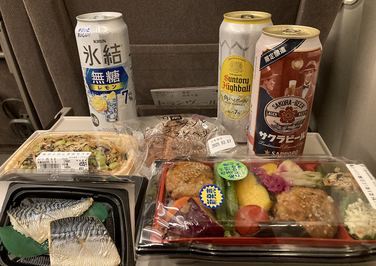 健康志向の新幹線居酒屋（白石市）