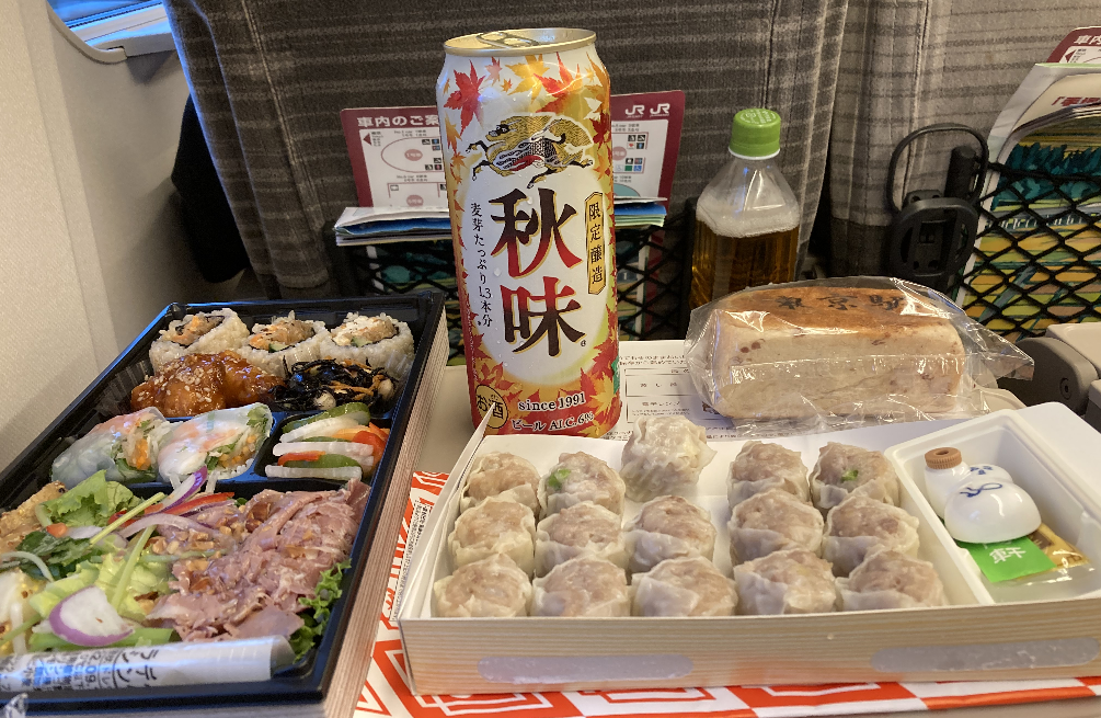 崎陽軒のシウマイで、ひとり居酒屋です