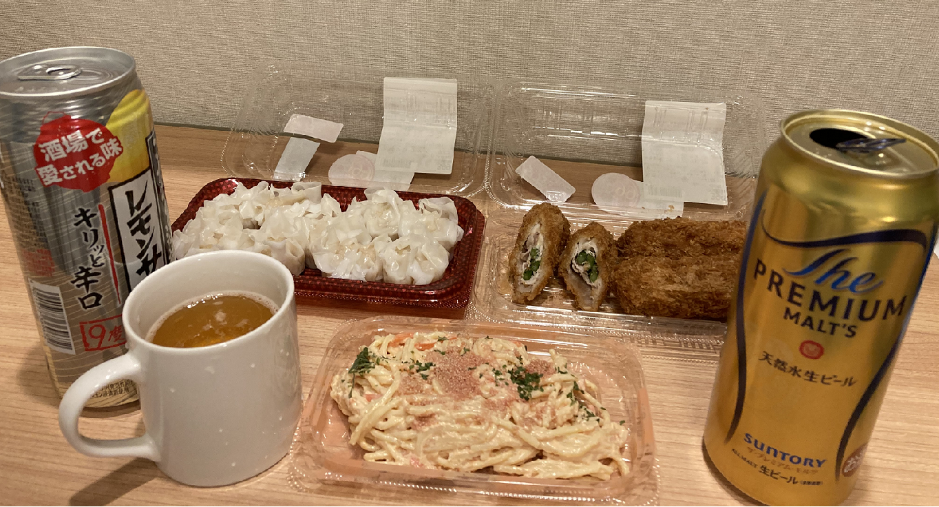 残り物に福あり！ホテル部屋呑み（横浜市大船）