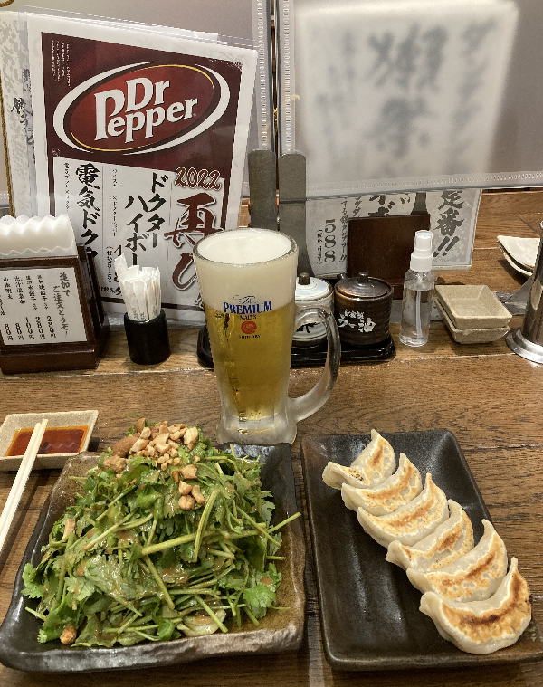 嵐の晩の「宇都宮餃子」