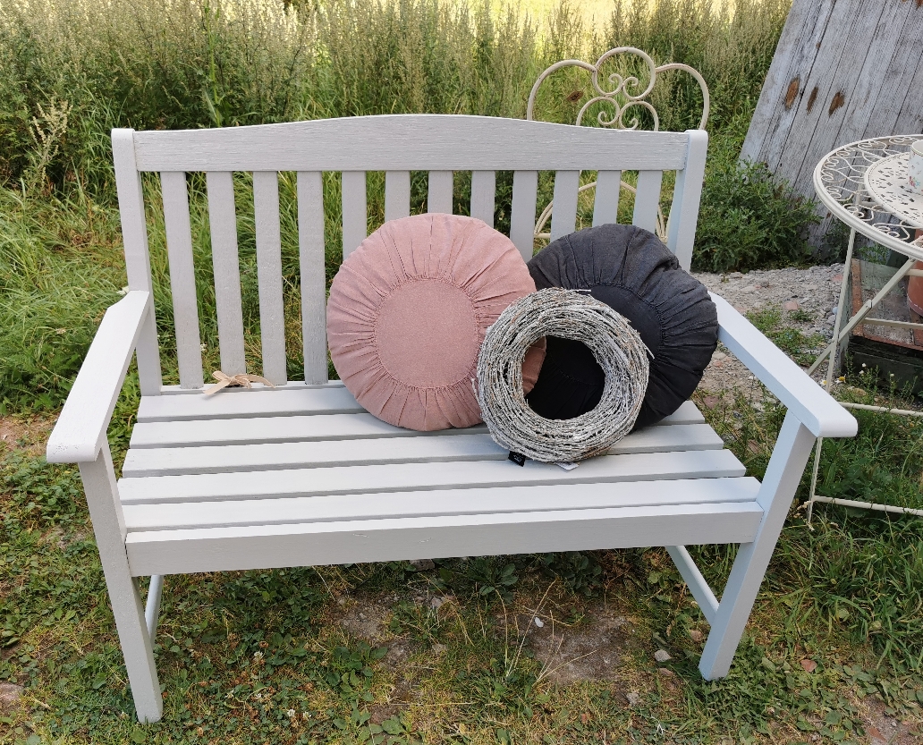 Nachher. Verwandelt mit PTP Outdoor-Farbe in "Salt"