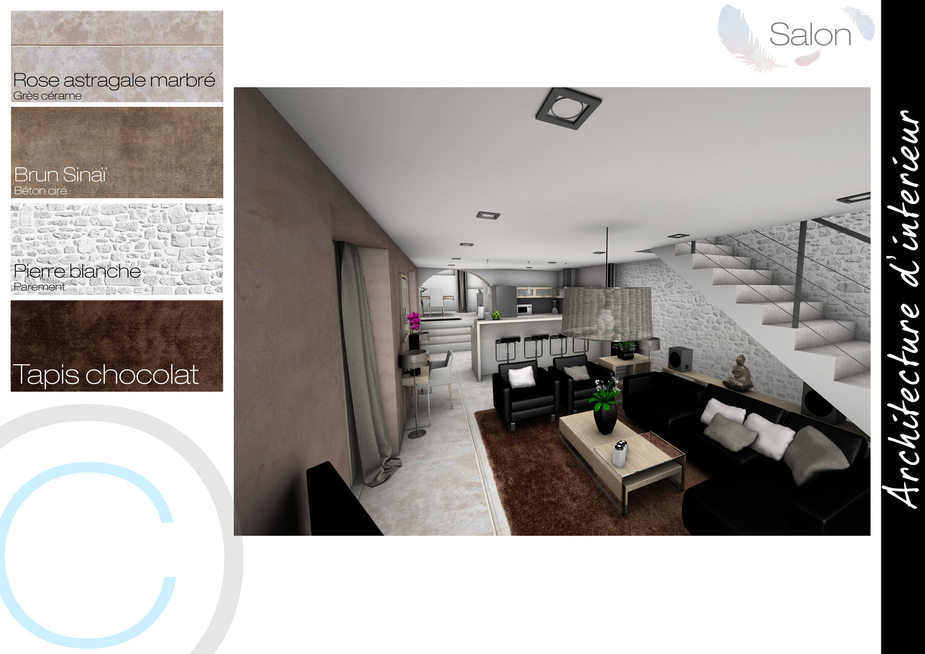 Reunification De Deux Maisons Crhome Design Architecture D