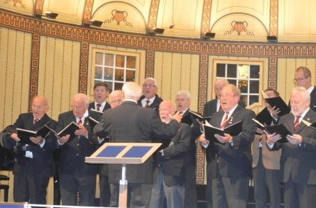 beim Gruppenchorkonzert - Wandelhalle Bad Kissingen - 181015