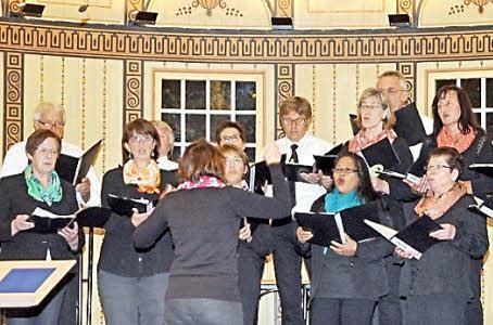 beim Gruppenchorkonzert, Wandelhalle Bad Kissingen - 181015