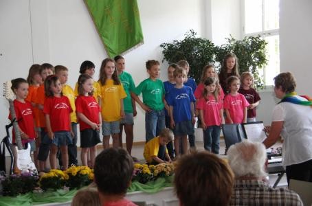 Kinderchor - Liedertafel Münnerstadt - Leitung: Annemarie Kreuzer - 2013