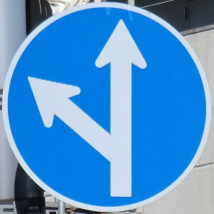 世田谷区の異形矢印標識 - 東京地歴探訪｜東京に限らず全国へ