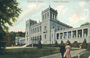 Bild 6: Postkarte Schloss Dwasieden | Bildrecht: Ralf Lindemann