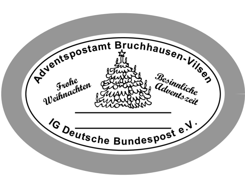 Adventspoststempel 2021 Bruchhausen-Vilsen