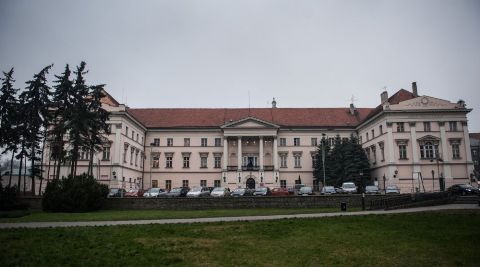 Pałac Komisji Województwa Kaliskiego w Kaliszu, obecnie siedziba Starostwa Powiatowego. Źródło: wkaliszu.pl