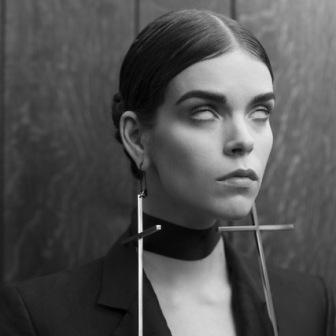 PAMELA BERKOVIC, Untitled (Portrait of a Lady), Black and White Photograph, 2015, 76,2x50,8 cm 