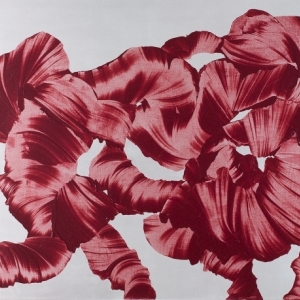 MARTIN POHL, o. T., Mischtechnik auf Leinen, 100x100cm