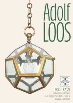 Plakat zur Ausstellung Adolf Loos 