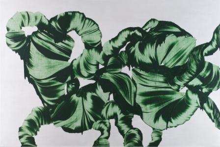 MARTIN POHL, o. T., Mischtechnik auf Leinen, 200x300cm