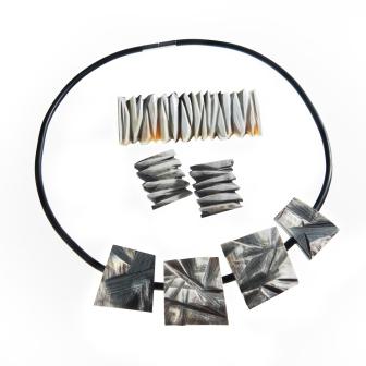 ANITA MÜNZ, Roh und Geschliffen, Collier, Foto L. Ellert