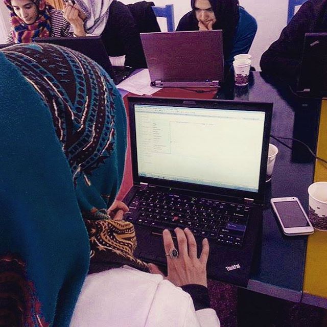 Code to Inspire. Afghanistan Technology. Fereshteh Forough. 