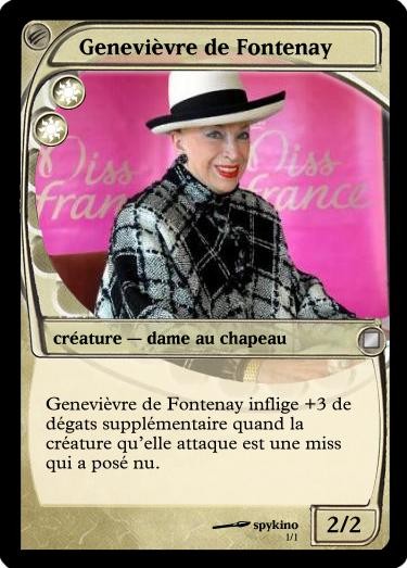Fun cards Magic genevieve de fontenay