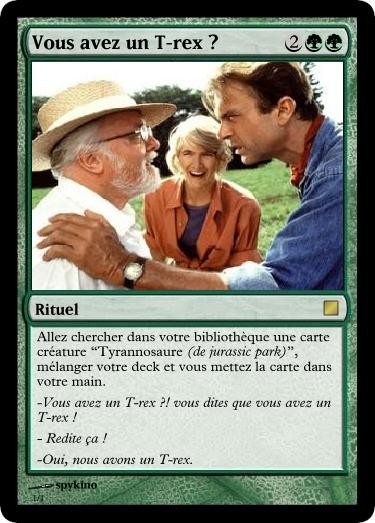 Fun Cards Magic Jurassic Park
