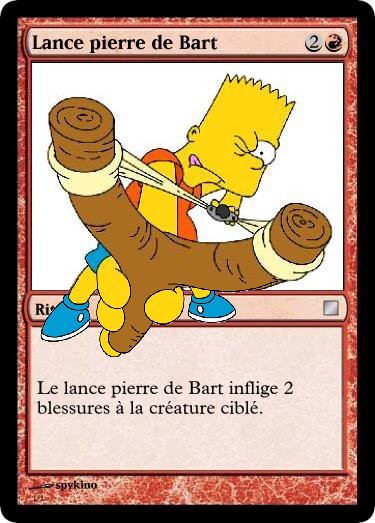 Fun Cards Magic Les Simpsons