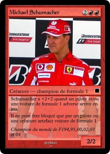 Fun Cards Magic Michael Schumacher