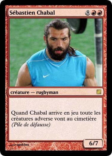 Fun Cards Magic Sébastien Chabal