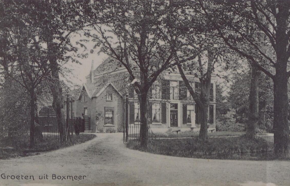 De Elzendonck, op een foto uit circa 1910 (bron: beeldbank BHIC).