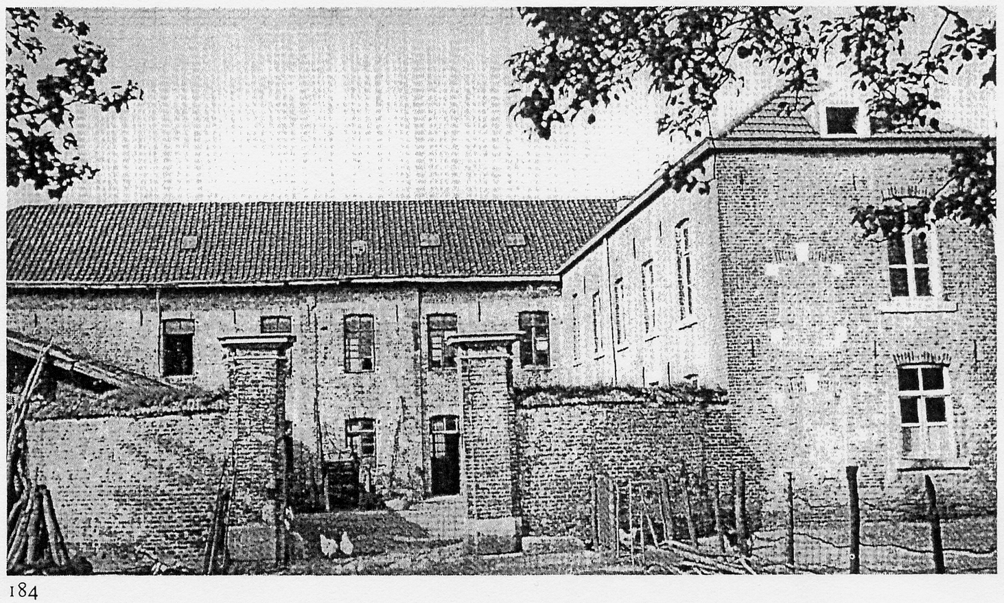 Foto van de molen rond 1900. 